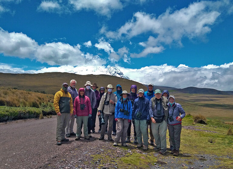 Group at Antisana